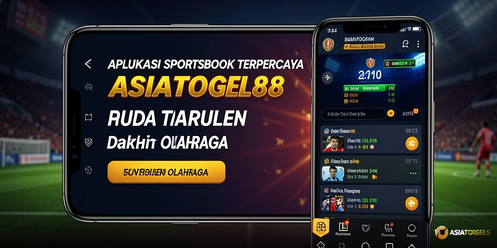 Tampilan antarmuka aplikasi ASIATOGEL88 yang menarik dan informatif.