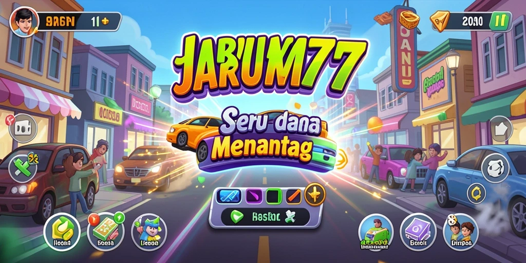 Screenshot JARUM77 yang menunjukkan momen intens dalam gameplay Arcade.
