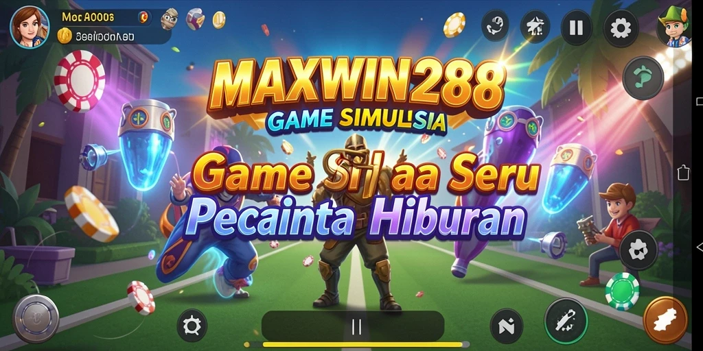 Tampilan gameplay menarik dari MAXWIN288 dengan elemen simulasi yang kaya.