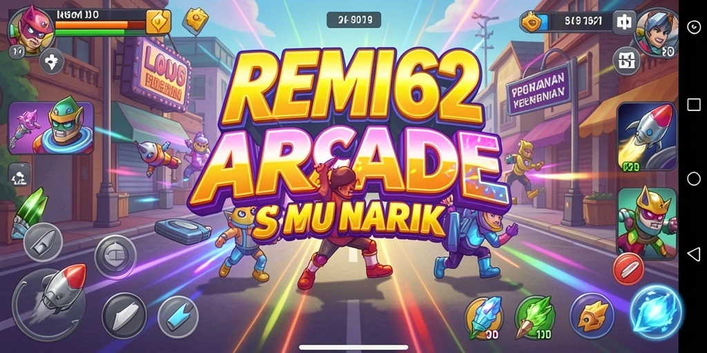 Tampilan gameplay menarik dan seru dari REMI62.