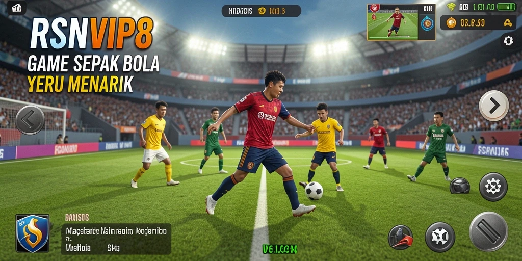 Tampilan menarik gameplay RSNVIP8 dengan aksi-aksi seru di lapangan.