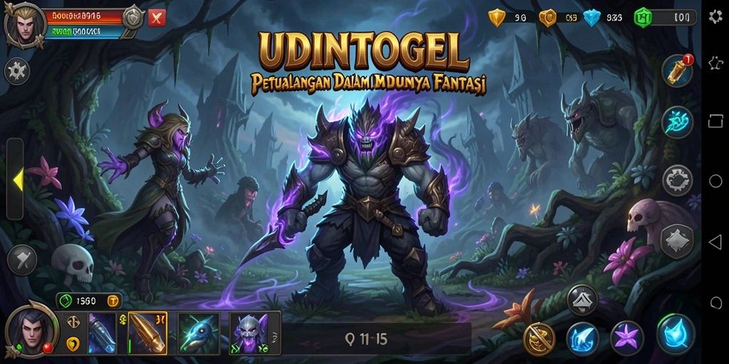 Tangkapan layar menampilkan aksi seru dalam gameplay ARPG.